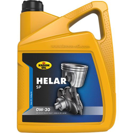 Kroon-oil helar sp – synthetisches 0w30-Motoröl – kraftstoffsparend – 5 Liter – transparent
