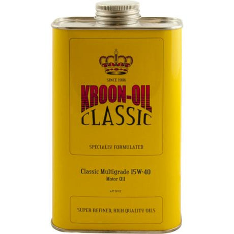 Kroon-Oil Classic Multigrade – Motoröl – Mineral Sae 15 W-40 – 1 Liter – keine Farbe