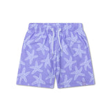 Seestern | Lila UV-Badehose Jungen