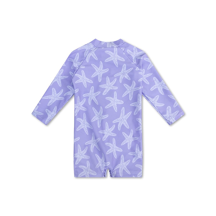 Seestern | Lila UV-Badeanzug für Jungen