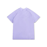 Reine Töne | Lila UV-Badeshirt mit kurzen Ärmeln