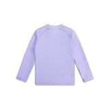 Reine Töne | Lila UV-Badeshirt mit langen Ärmeln