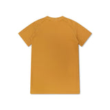Reine Töne | gelbes UV-Badeshirt mit kurzen Ärmeln