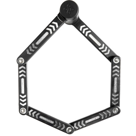 Kryptonite Faltschloss mit Halter Kryptolok 85 cm Stahl schwarz