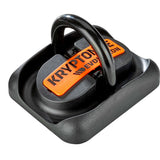 Kryptonite Evolution Bodenwandanker – Permanenter Verriegelungspunkt – Wandanker Motorrad – Stahlhalterung – 14 mm – Schwarz Silber