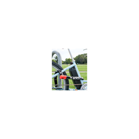Kryptonite Evolution 1012 Kette mit integriertem Schloss – Art-3 Kettenschloss Fahrrad – Fahrradschlosskette Elektrofahrrad – 120 cm – Stahl – Schwarz
