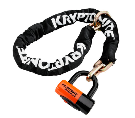 Kryptonite Kettenschloss New York Ultimate 130 cm Stahl schwarz