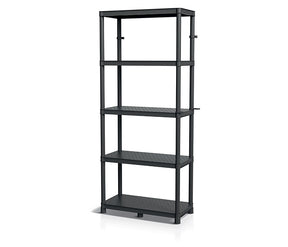 Prosperplast stackaro massief rek kss75l5 zwart