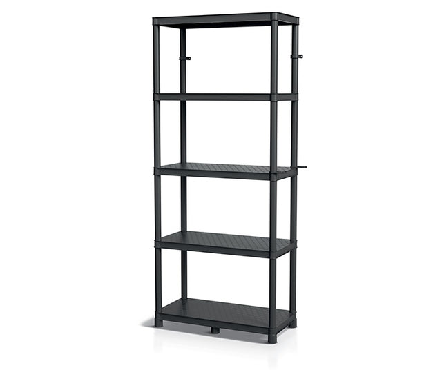 Prosperplast stackaro massief rek kss75l5 zwart