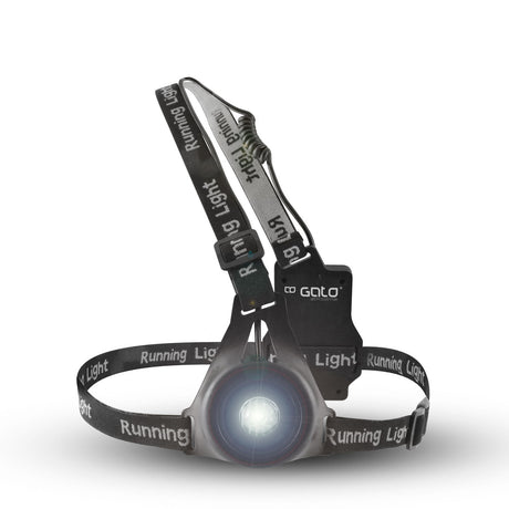 Gato High-Viz-Brustleuchte, USB, Schwarz, Einheitsgröße