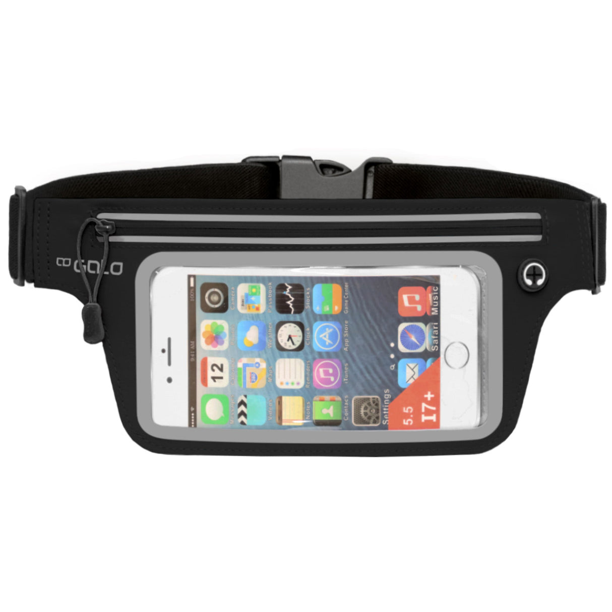 Outwet Gato Handyband XL Einheitsgröße schwarz