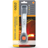Outwet Gato-Armband mit LED-USB, Einheitsgröße, neonorange