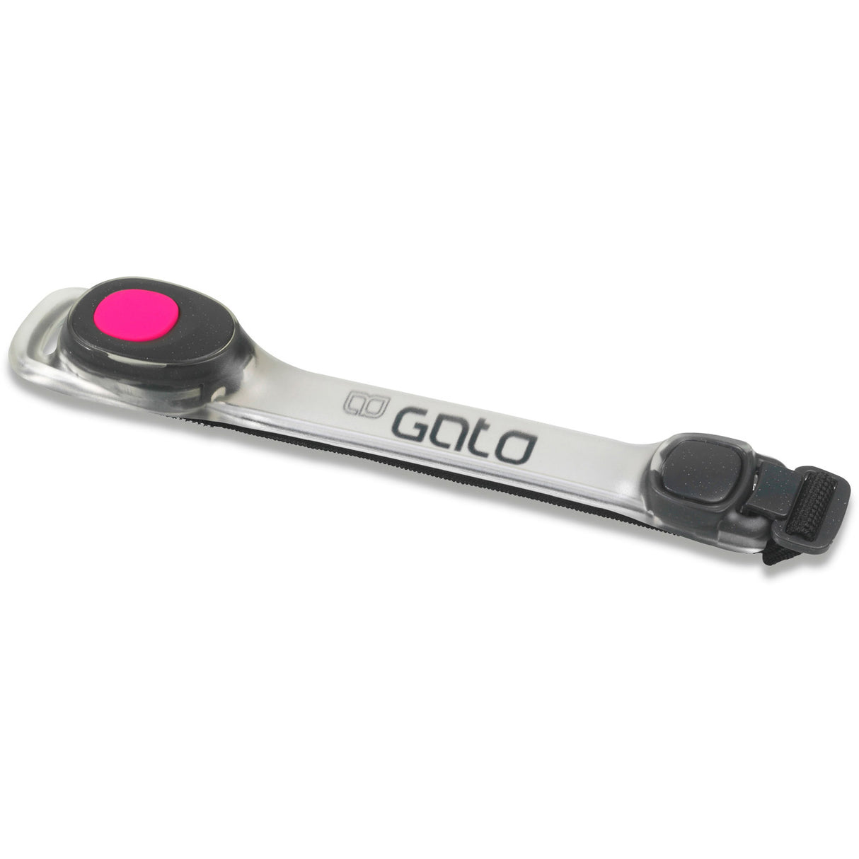 Outwet Gato-Armband mit LED-USB, Einheitsgröße, Neonrosa