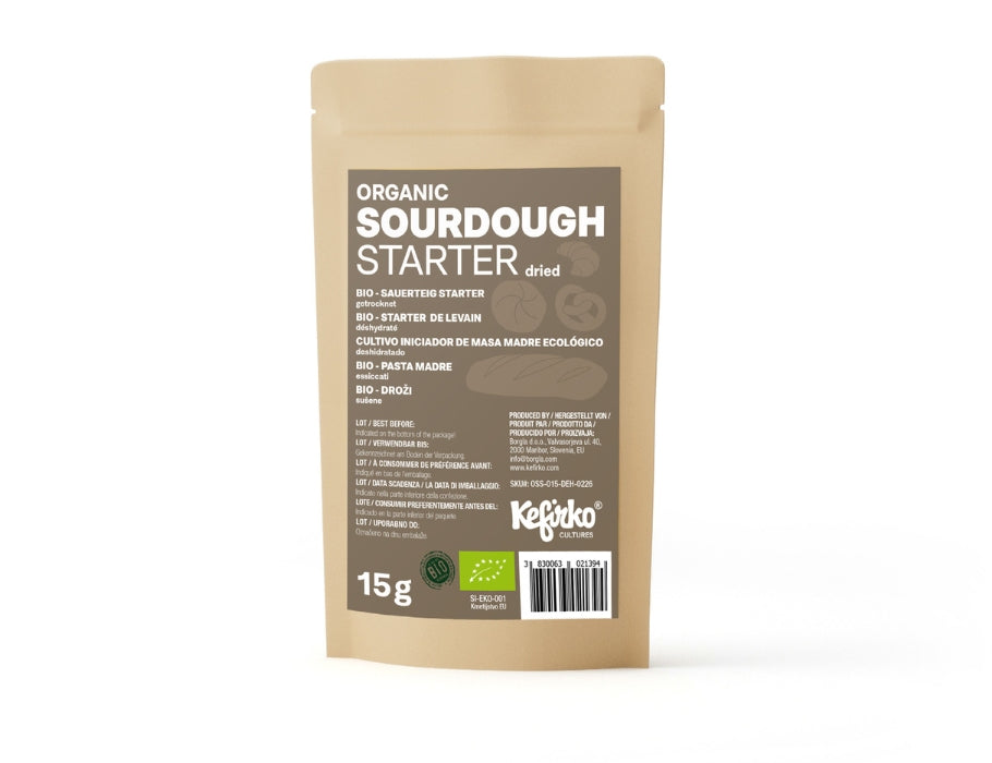 Kefirko Bio-Sauerteigstarter – getrocknet – 15 Gramm