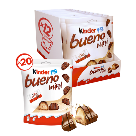 Kinder Bueno Mini T20 Standbeutel (12x108 Gramm)
