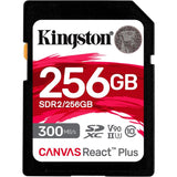Kingston Canvas React plus 256 GB SDXC
