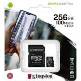 Kingston Canvas Select Plus MicroSD -Karte 256 GB
