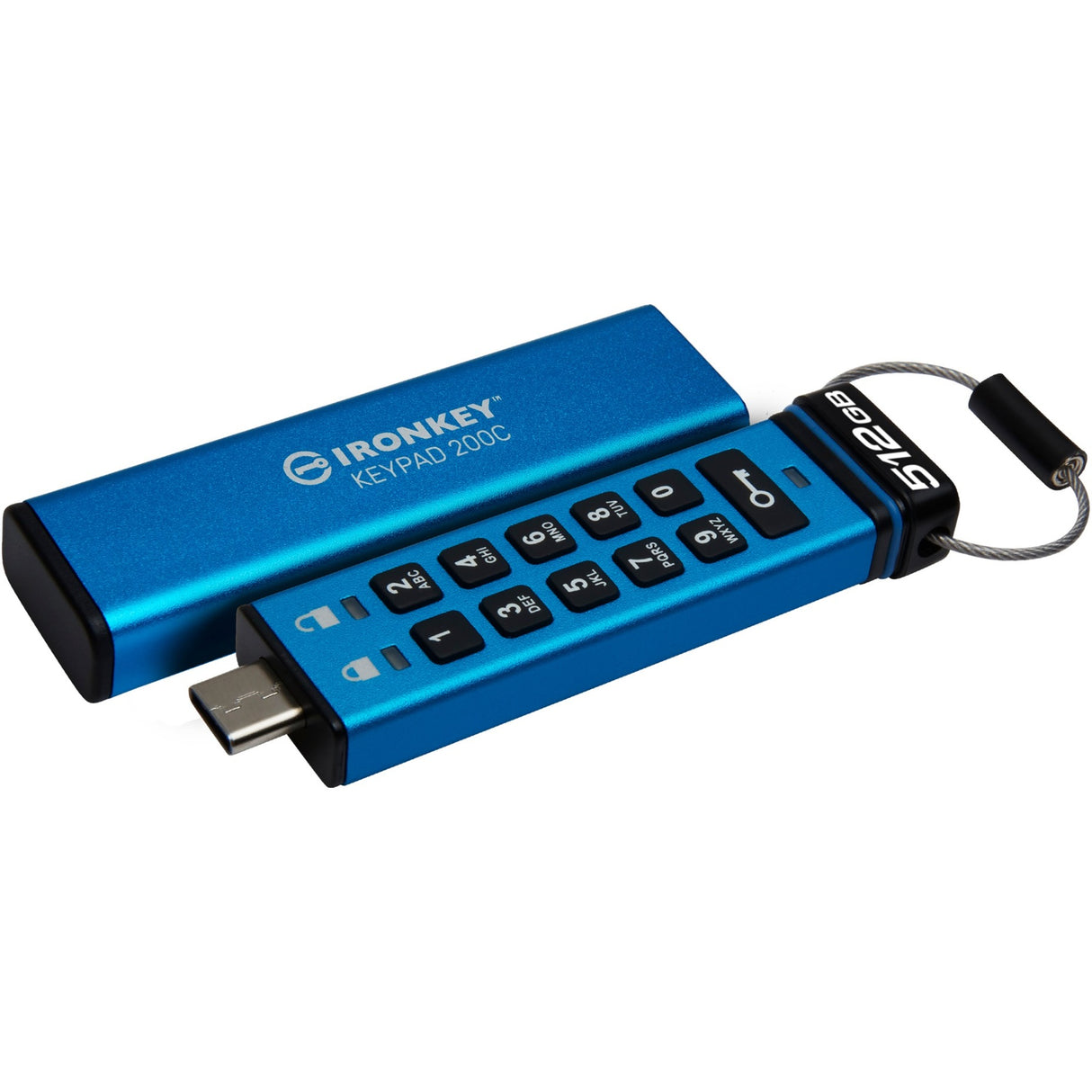 Kingston Ironkey Tastatur 200 512 GB