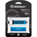 Kingston Ironkey Tastatur 200 512 GB