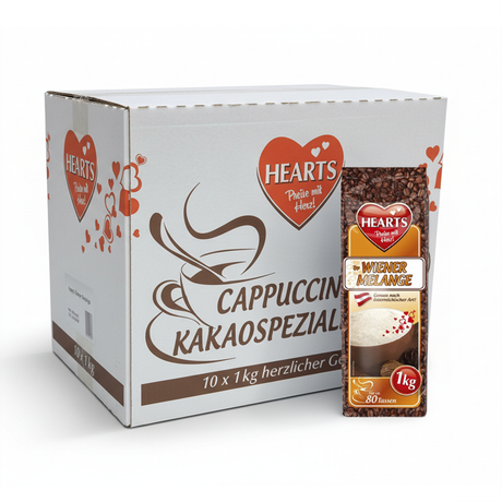 Herzen Cappuccino Wiener Melange (10x 1000gr)