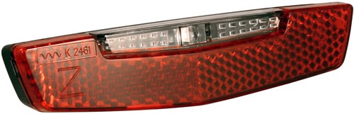 Union achterlicht e-bike 80mm fluo e 6-48v