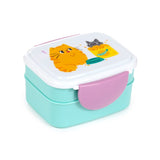 Beans Co Cats Clip Bento Box Lunchbox Besteck