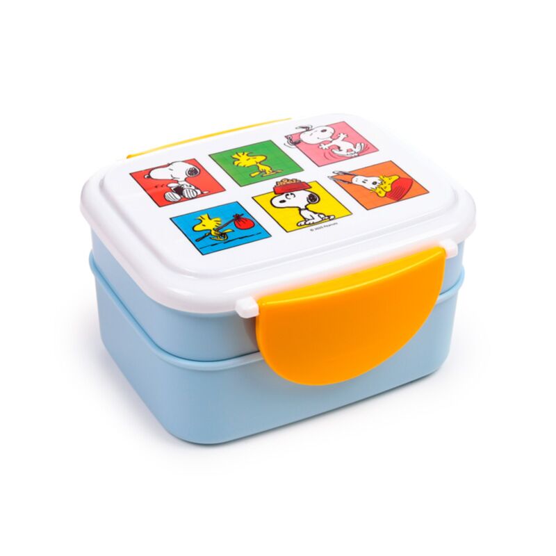 Union Peanuts Snoopy Woodstock Clip Bento Box Lunchbox Besteck