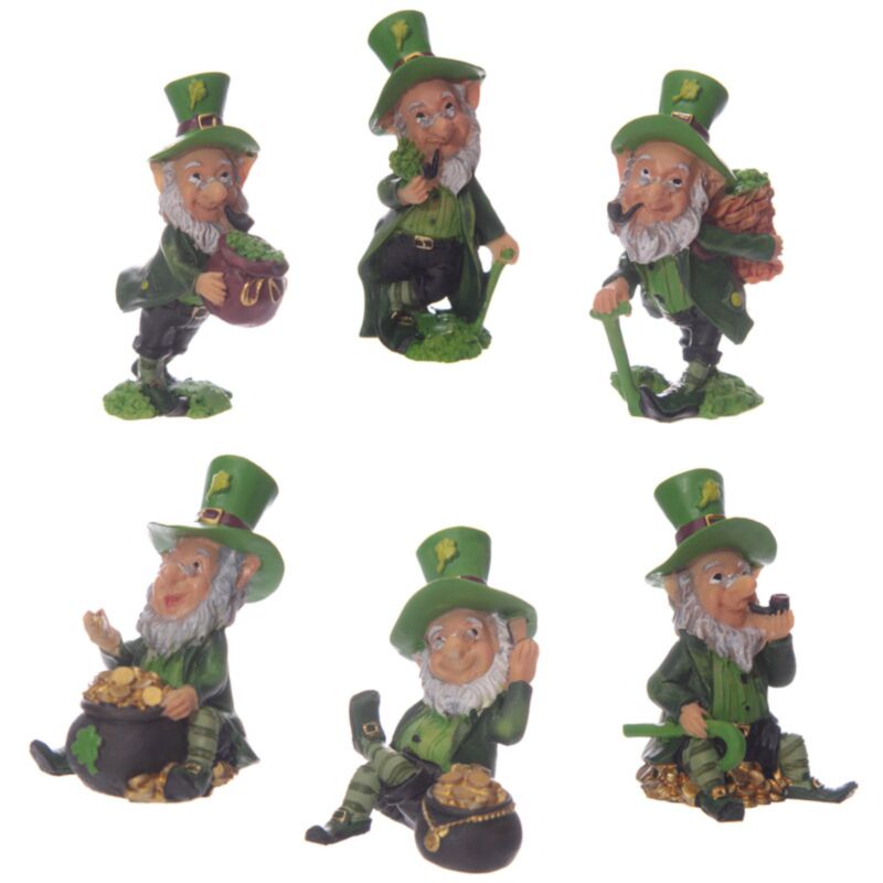 Irische Glückskobold-Miniaturfiguren