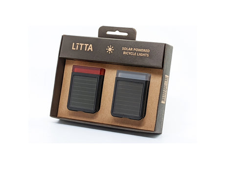 Litta Lighting Set Solarenergie Schwarz