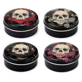 Totenkopf-Rosen-Lippenbalsam in der Dose