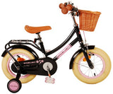Volare ausgezeichnetes Kinderfahrrad – Mädchen – 12 Zoll – Schwarz