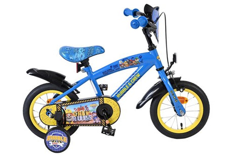 Volare Paw Patrol – Rubber Crew – Kinderfahrrad – Jungen – 12 Zoll – Blau