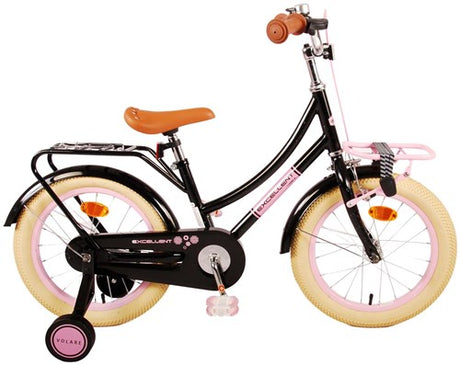 Volare excellent kinderfiets - meisjes - 16 inch - zwart