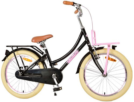 Volare ausgezeichnetes Kinderfahrrad - Mädchen - 20 Zoll - Schwarz