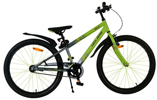 Volare Rocky Kinderfahrrad – Jungen – 24 Zoll – Grün