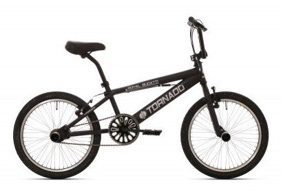 Tornado 20 Zoll Freestyle-Fahrrad mattschwarz 2000032
