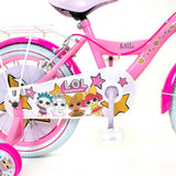 Volare Puppen 16 Zoll Kinderfahrrad mit zwei Handbremsen