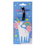 Einhorn-Magie-PVC-Kofferetikett