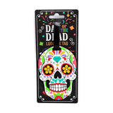 PVC-Kofferetikett „Dia de Los Muertos“.
