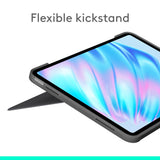 Logitech Combo Touch iPad Air 11 (m2), iPad Air (4. und 5.).
