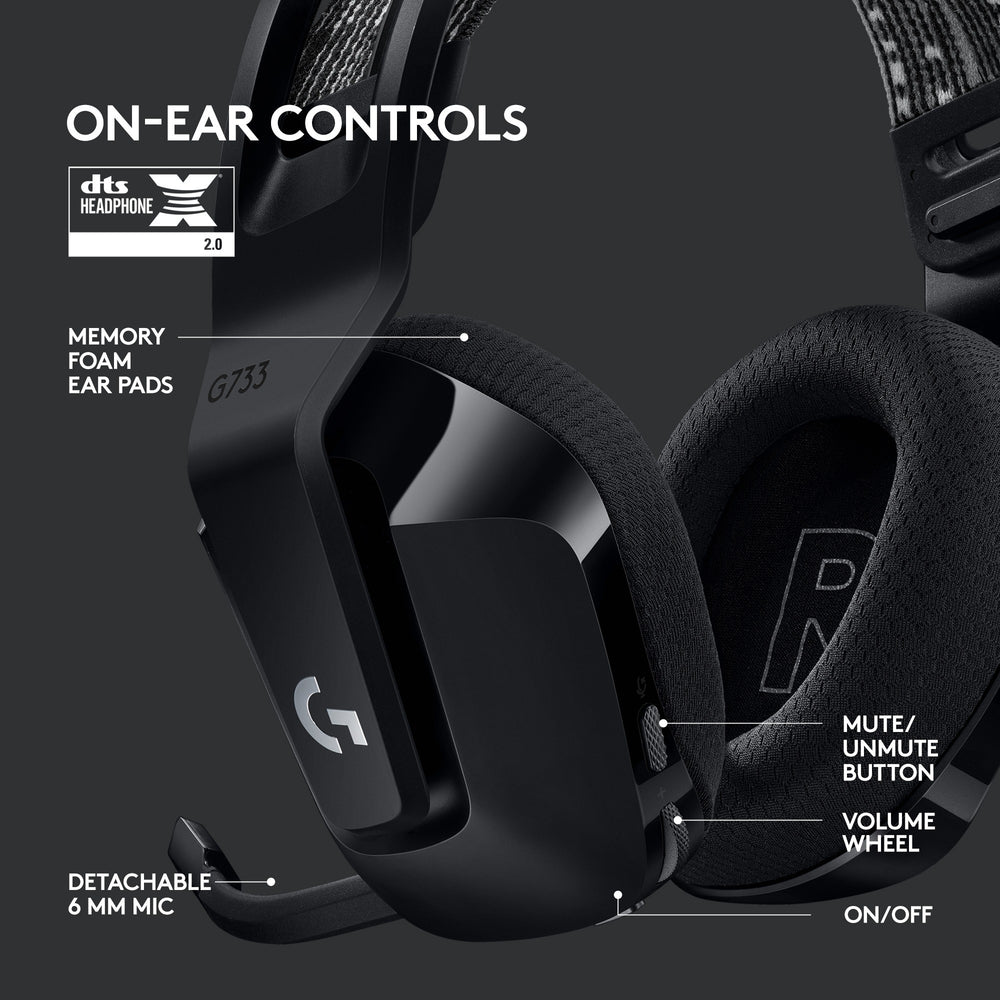 Logitech G733 Lightspeed Wireless RGB