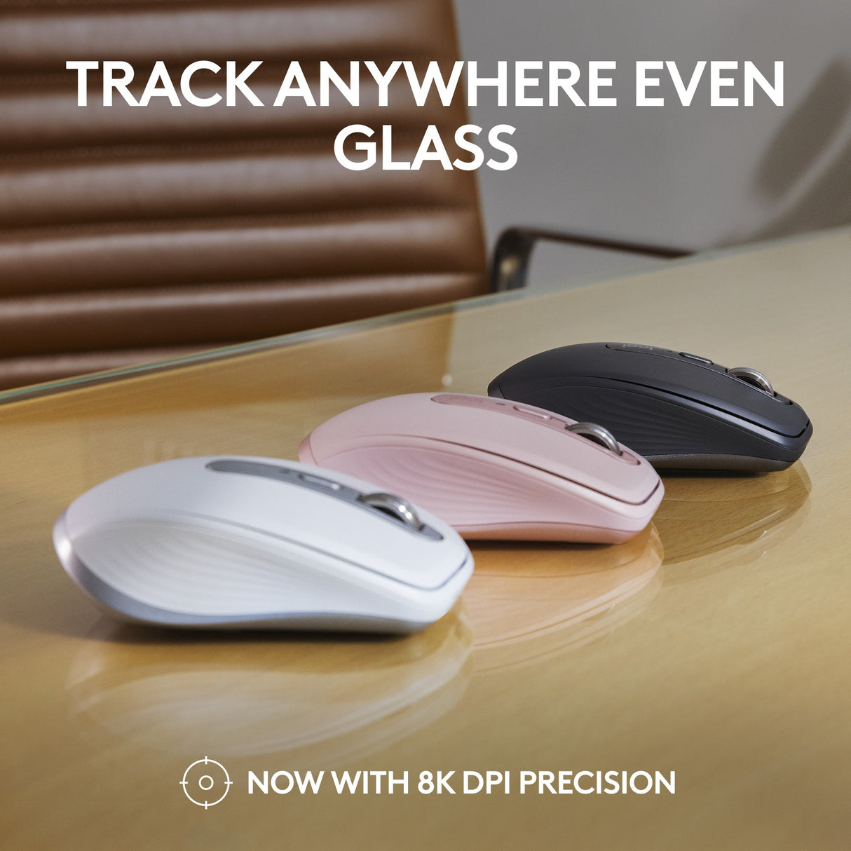 Logitech Logitech MX Anywhere 3s kompakte Wireless Maus
