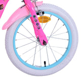 Volare Puppen-Kinderfahrrad – Mädchen – 16 Zoll – Rosa