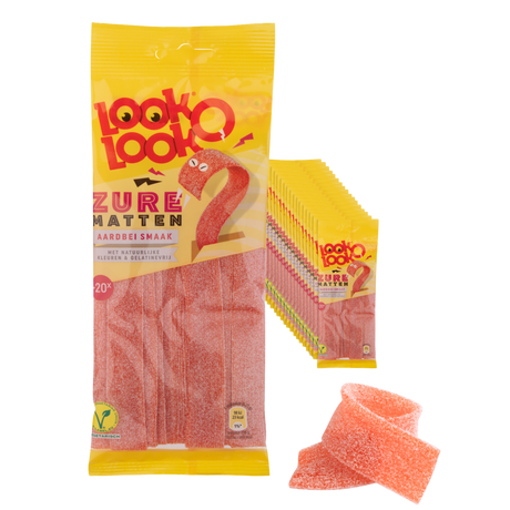 Look o Look Look-o-Look saure Erdbeermatten (18x125gr)