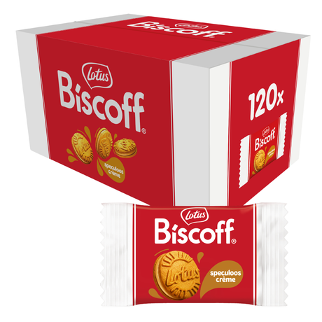 Lotus Biscoff Creme pro Stück verpackt (120 Stück)