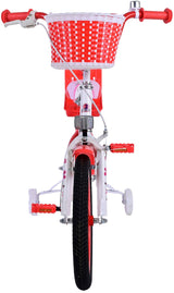 Volare Lovely Children's Bike Girls 16 Inch Red White