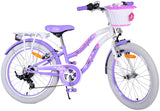 Volare schönes Kinderfahrrad – Mädchen – 20 Zoll – Lila – 7 Gänge