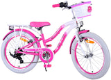 Volare Lovely Kinderfahrrad – Mädchen – 20 Zoll – Rosa – 7 Gänge