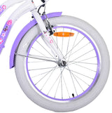 Volare schönes Kinderfahrrad – Mädchen – 20 Zoll – Lila – 7 Gänge