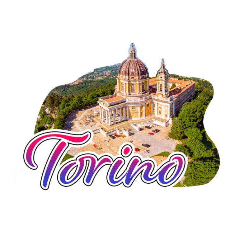 Torino Superga 3D-Meer-Strand-Souvenir-Magnet